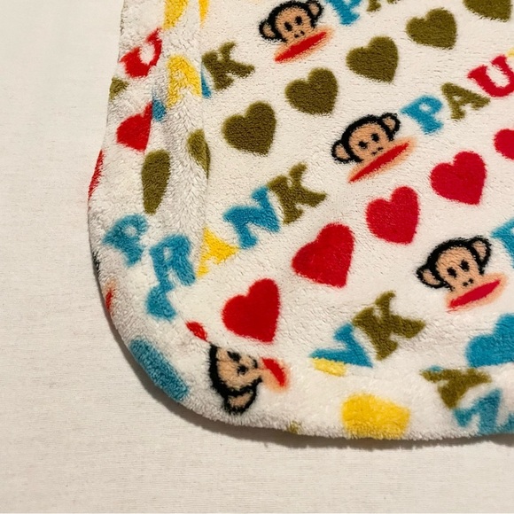 Paul Frank Small Paul Multicolor Patterned Baby Blanket 37” x 29” - Picture 4 of 16